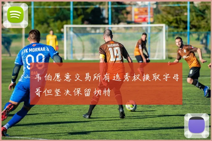 韦伯愿意交易所有选秀权换取字母哥但坚决保留切特