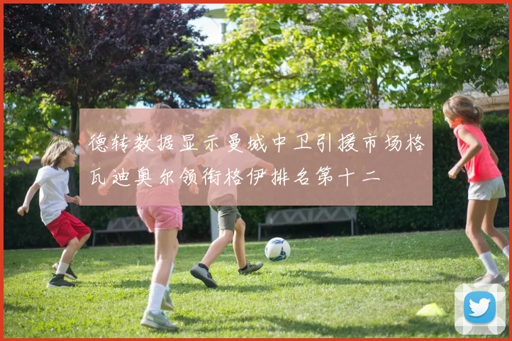 德转数据显示曼城中卫引援市场格瓦迪奥尔领衔格伊排名第十二